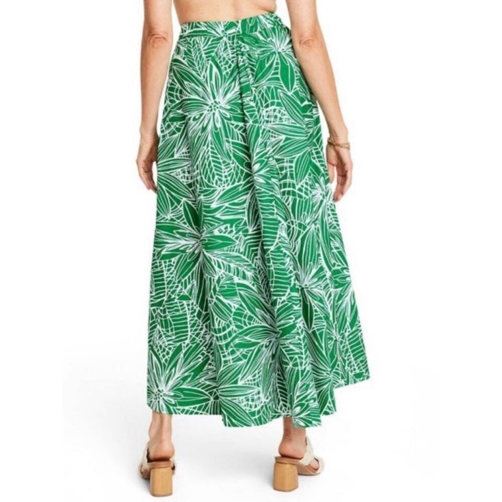 NEW Women’s M Tabitha Brown for Target Linear Floral Print Maxi Skirt - Picture 3 of 8
